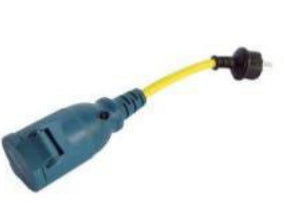 Adapter Cord 16A/250V Schuko/CEE - Image 1