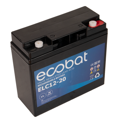 Ecobat Elc12-20 Agm Batteri 12V 20Ah (Rt12180) shown in product view