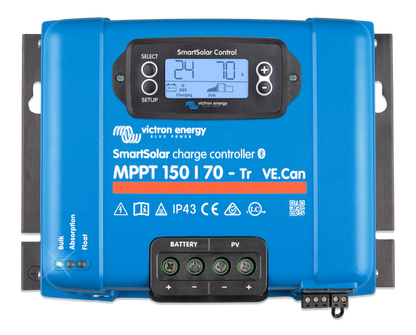 Victron Smartsolar Mppt 150/70-Tr Ve.Can label detail
