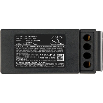 Kranbatteri 7,4V 3400Mah Cavotech shown in detail view