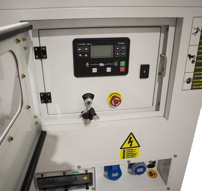 Hyundai Dg14Kse Diesel Strømaggregat 230V 3-Fase 13,8Kva - 1500Rpm - Vannkjølt shown in detail view