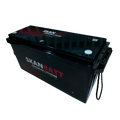 SKANBATT Premium Lithium - 24V 100Ah 100A BMS - 502x186x242mm - Bluetooth - 8 Års garanti
