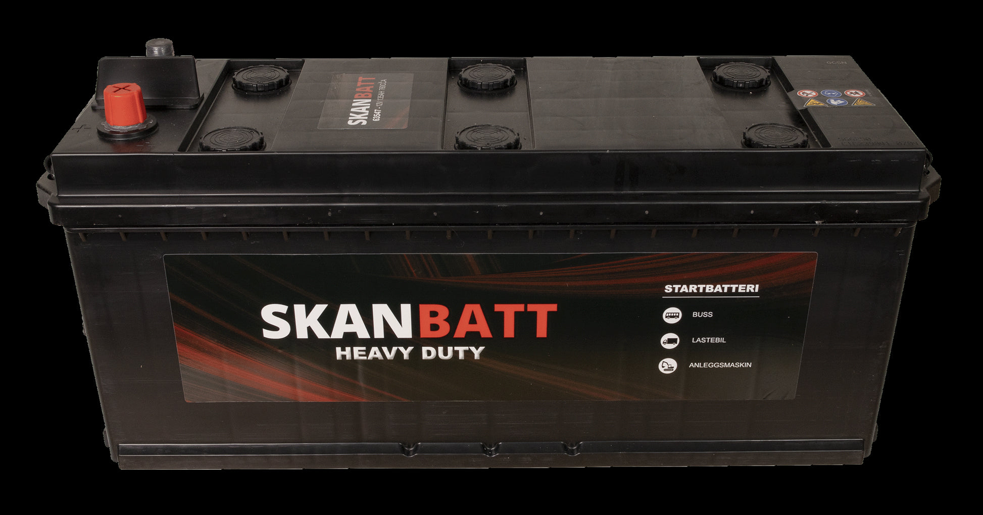 SKANBATT Startbatteri 12V 135AH 760CCA (514x175x210/226mm) +høyre - Image 5