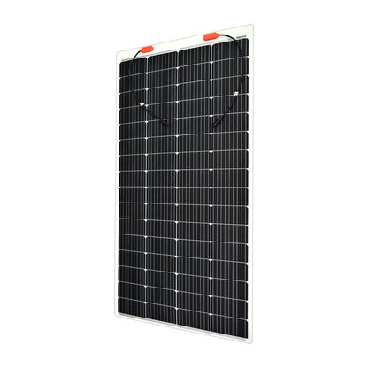Skanbatt Fleksibelt Solcellepanel 110W - 111X54 For 24V shown in angle view