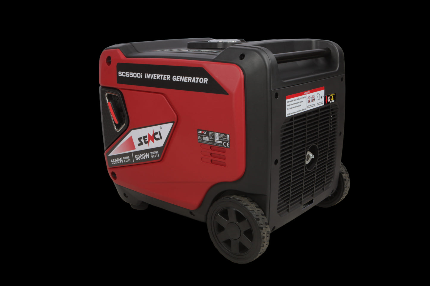SENCI SC5500i Inverter Aggregat - Bensin - Max 6000W - ATS - Elektrisk start - Image 2