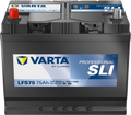 Varta Fritidsbatteri 12V 75Ah 600Cca (260X175X225Mm) +Venstre Lfs75 (812071)