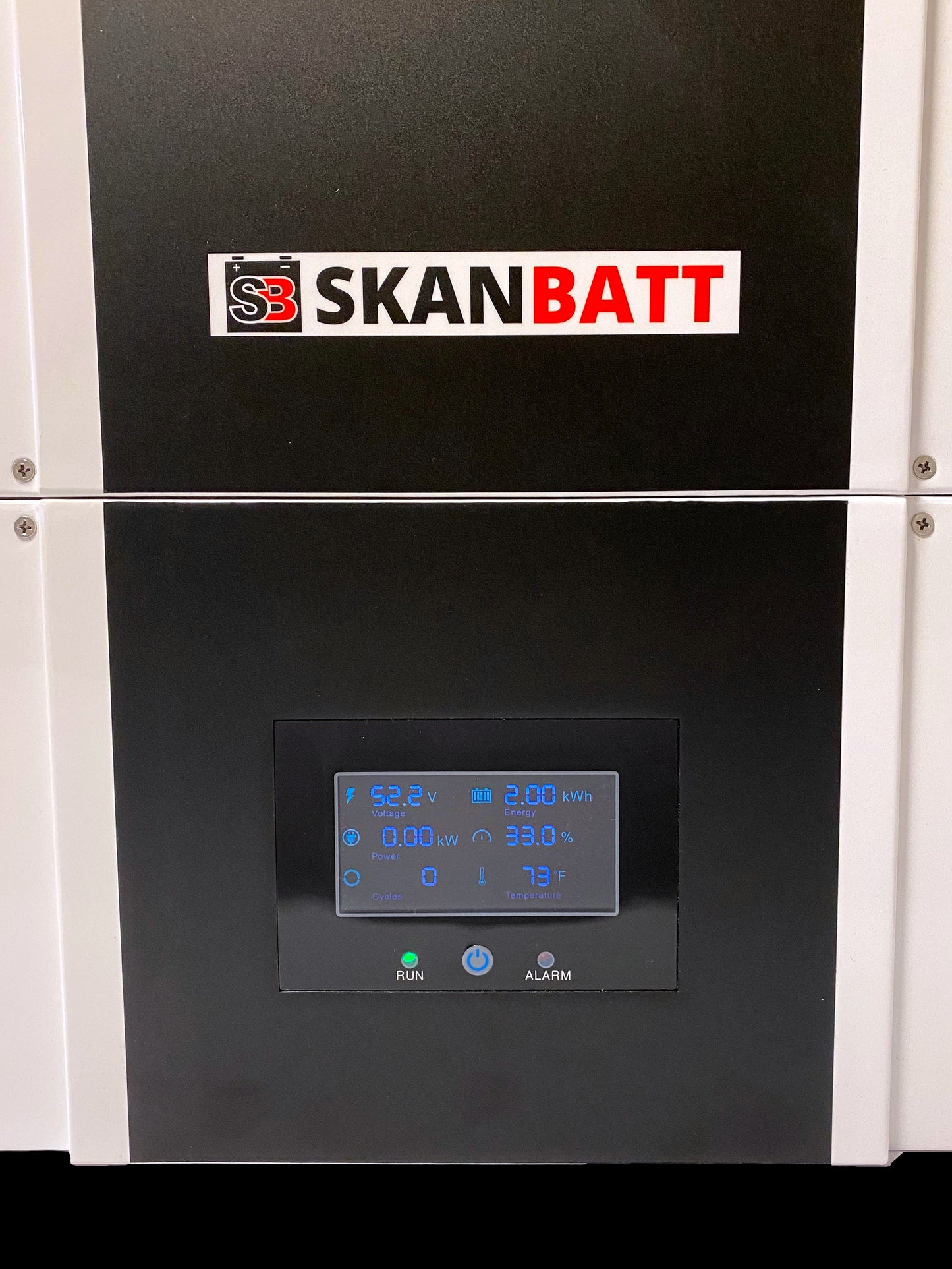 Skanbatt Powerwall Lifepo4 51,2V 120Ah - 6,144Kwt - Wifi - Heat