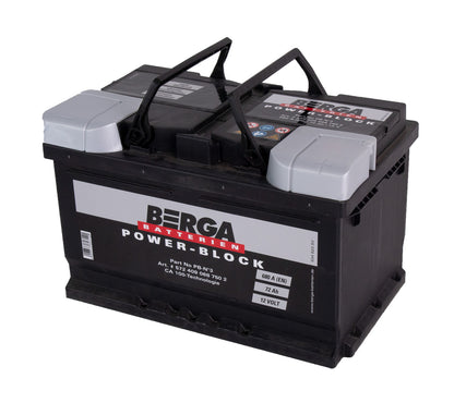 Berga Power Block 12V 72Ah 680Cca shown in product view image 2