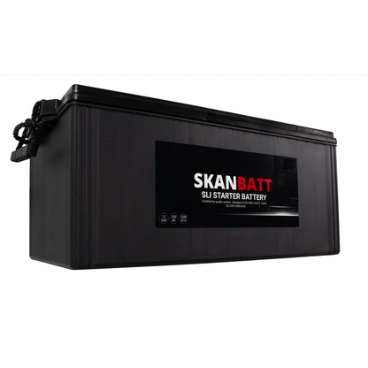SKANBATT SLI SHD Startbatteri 12V 230AH 1200CCA (518x276x218mm) +R