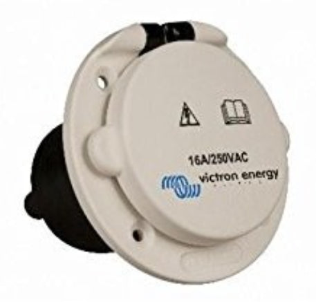 VICTRON Power Inlet 16A polyamid wth cover - Image 1