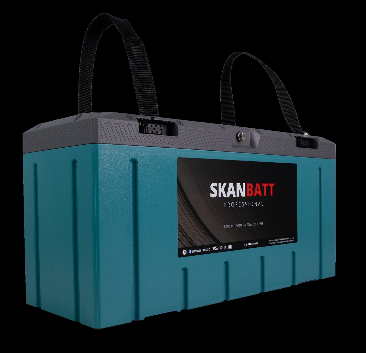 SKANBATT Lithium Professional IP67 12V 200Ah 200A BMS - HEAT - Image 3