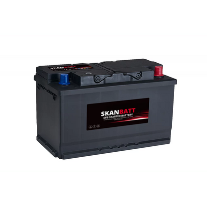 SKANBATT EFB Startbatteri 12V 80Ah 730CCA +R shown in product view