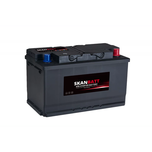SKANBATT EFB Startbatteri 12V 80Ah 730CCA +R shown in product view