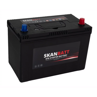 SKANBATT EFB Startbatteri 12V 95AH 820CCA (304x172x225mm) +R