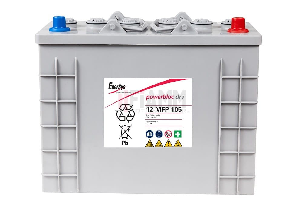 Enersys 12Mfp105 Powerblock Gel 12V 105Ah shown in product view
