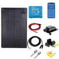 SKAN-VIC SFLEX 130W Flexipanel komplett kit med VICTRON MPPT 75/15