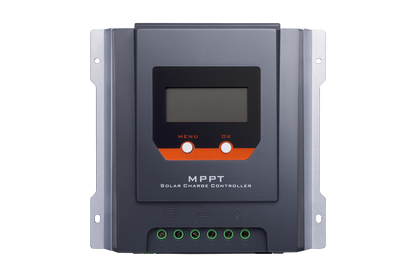 Skanbatt Mppt 20A Solcelleregulator 12V/24V shown in angle view