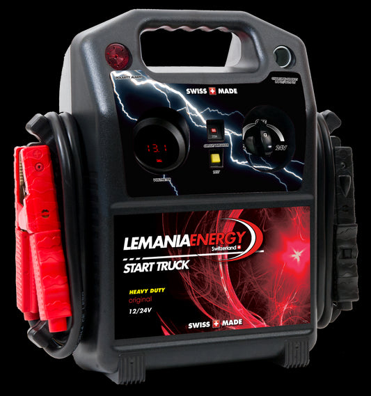 LEMANIA Startbooster Proff 12/24V 6200A (P20-ST-25-D) - Image 1