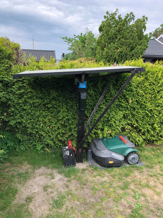 Solcelle-lading - kit for robotgressklippere - Image 1