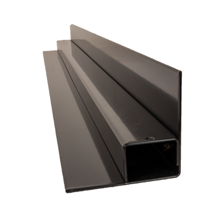 Festebrakett Til Solcelle Takmontering "Jonasfeste" 67Cm (Sett Med 2 Stk) - Aluminium (Sort) shown in angle view