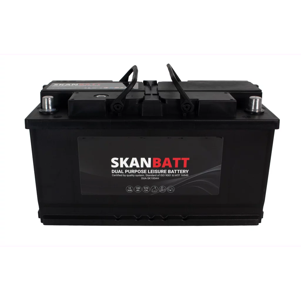SKANBATT Dual Purpose 12V 100AH 970CA (353x175x190mm) +R