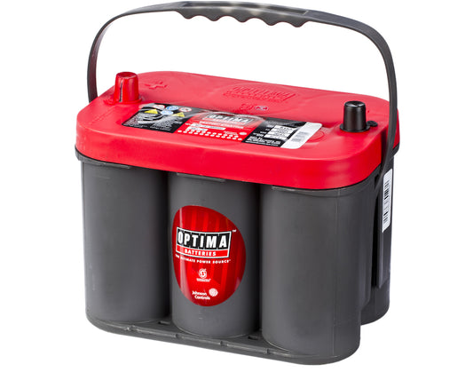 OPTIMA AGM Red Top 12V 50AH 815CCA (254x174x195mm) +midtstilt 8001-287 - Image 1