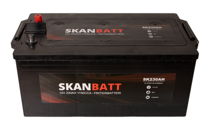 Skanbatt Fritidsbatteri 12V 230Ah 1150Cca +Venstre shown in detail view