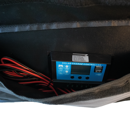 Skanbatt Sammenleggbart Solcellepanel 60W M/Regulator (Smb - 60W ) shown in angle view