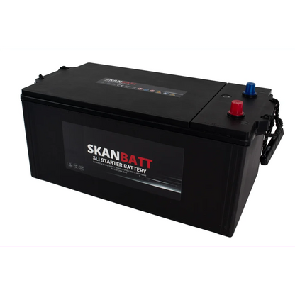 SKANBATT SLI SHD Startbatteri 12V 230AH 1200CCA (518x276x218mm) +L