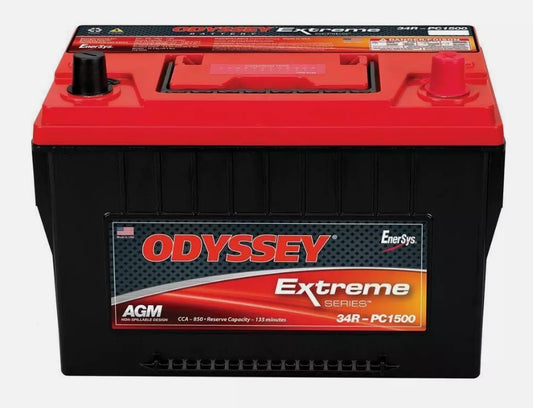 ODYSSEY 34R-PC1500 AGM Batteri 12V 68AH 850CCA (276x172x202mm) +høyre - Image 1