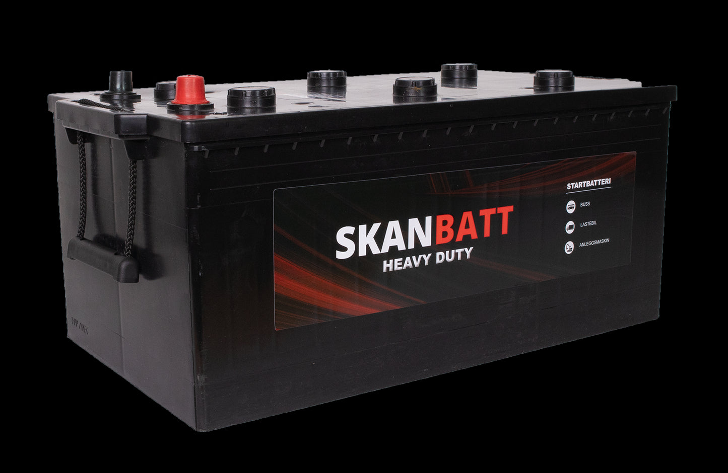 SKANBATT Startbatteri 12V 220AH 1200CCA (514x275x220/240mm) +høyre - Image 3