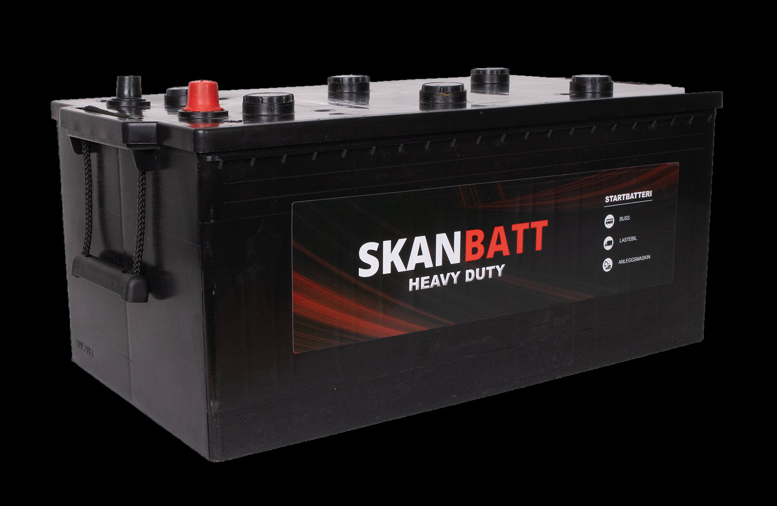 SKANBATT Startbatteri 12V 220AH 1200CCA (514x275x220/240mm) +høyre - Image 3