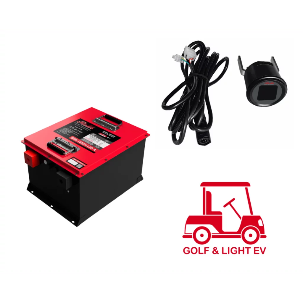 rolls-lithium-batteri-til-golfbil-48v-105ah-200a-bms-bluetooth-display