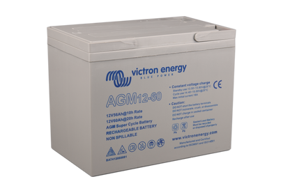 Victron AGM Super Cycle Batteri 12V/60Ah (M5) shown in product view