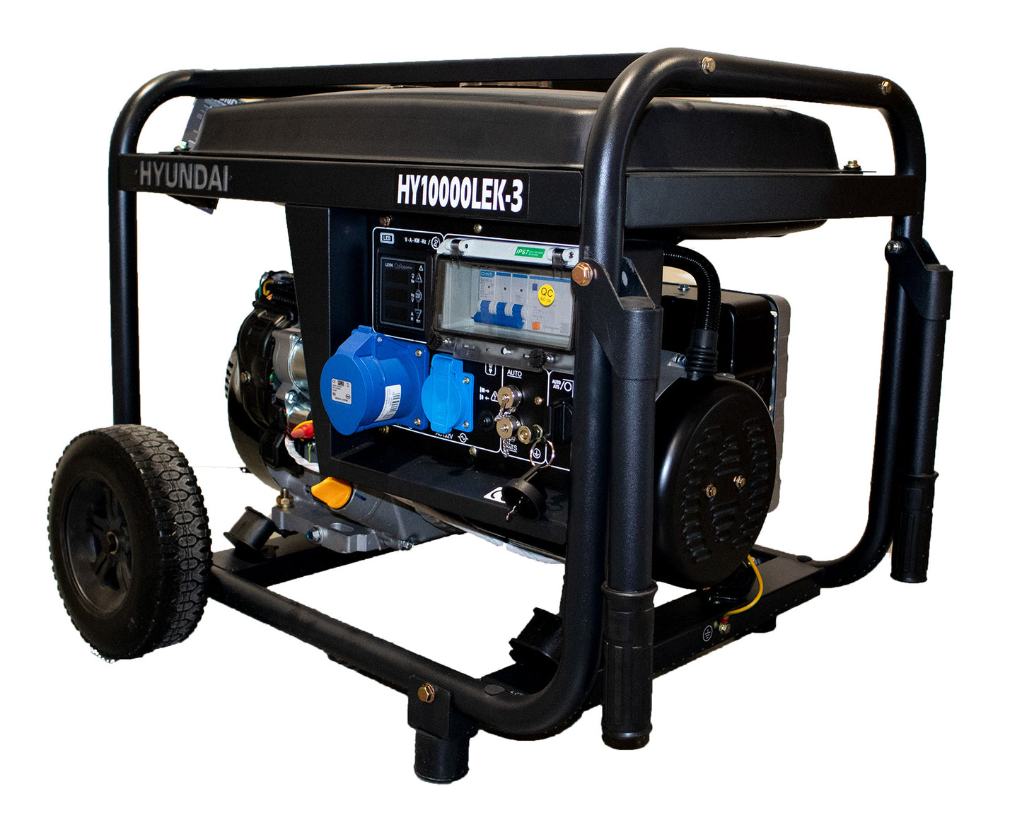 HYUNDAI HY10000LEK-3 Strømaggregat 10kVA - 230V 3-FAS - BENSIN