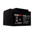 SKANBATT AGM Batteri 12V 28AH (166x175x125mm) M5
