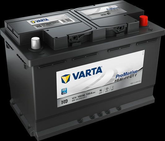 VARTA Promotive HD Batteri 12V 100AH 720CCA (313x175x190/205mm) +høyre H9 - Image 1