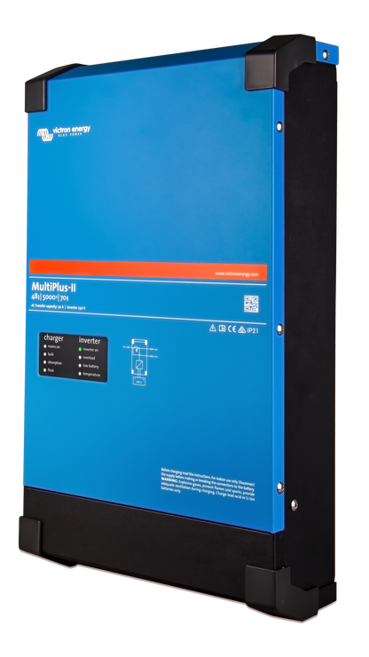 Victron Multiplus-Ii 48/5000/70-50 Kombi Inverter Og Lader shown in angle view