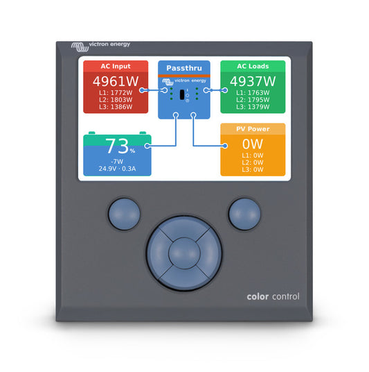 VICTRON Color Control GX interface - Image 1