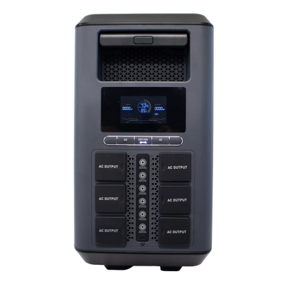 SENCI Lithium LPS 5376Wh Power Station med 5000W (10000W) sinus inverter