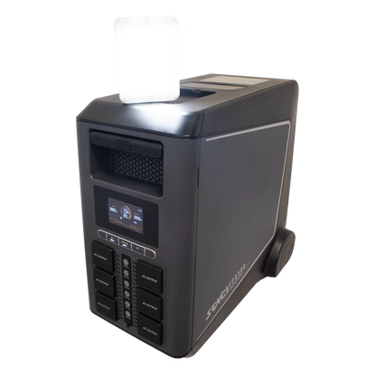 SENCI Lithium LPS 5376Wh Power Station med 5000W (10000W) sinus inverter