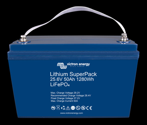 VICTRON Lithium SuperPack 25,6V/50Ah (M8) - Image 1