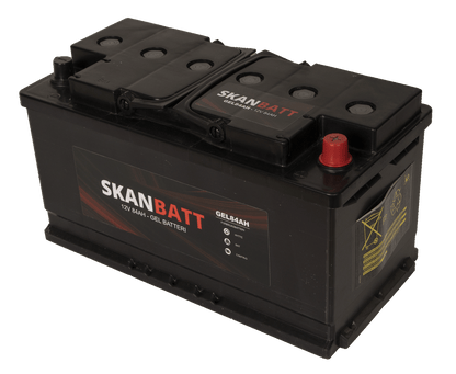 Skanbatt Gel Batteri 12V 84Ah +Høyre shown in product view image 3