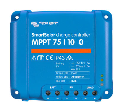 Victron Smartsolar Mppt 75/10 shown in product view