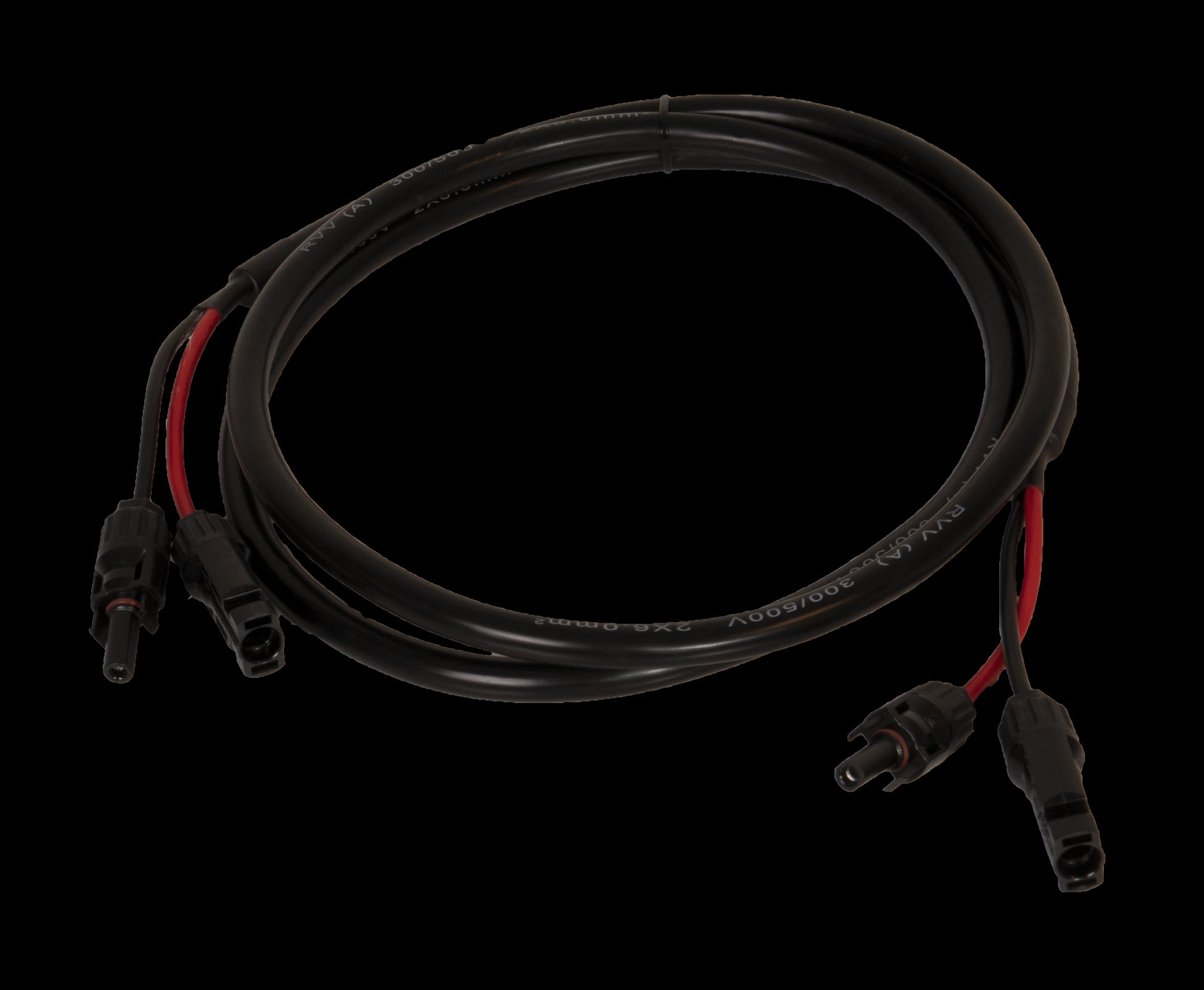 PV Kabel skjøt 2m (MC4 hann + MC4 hunn) - Image 1