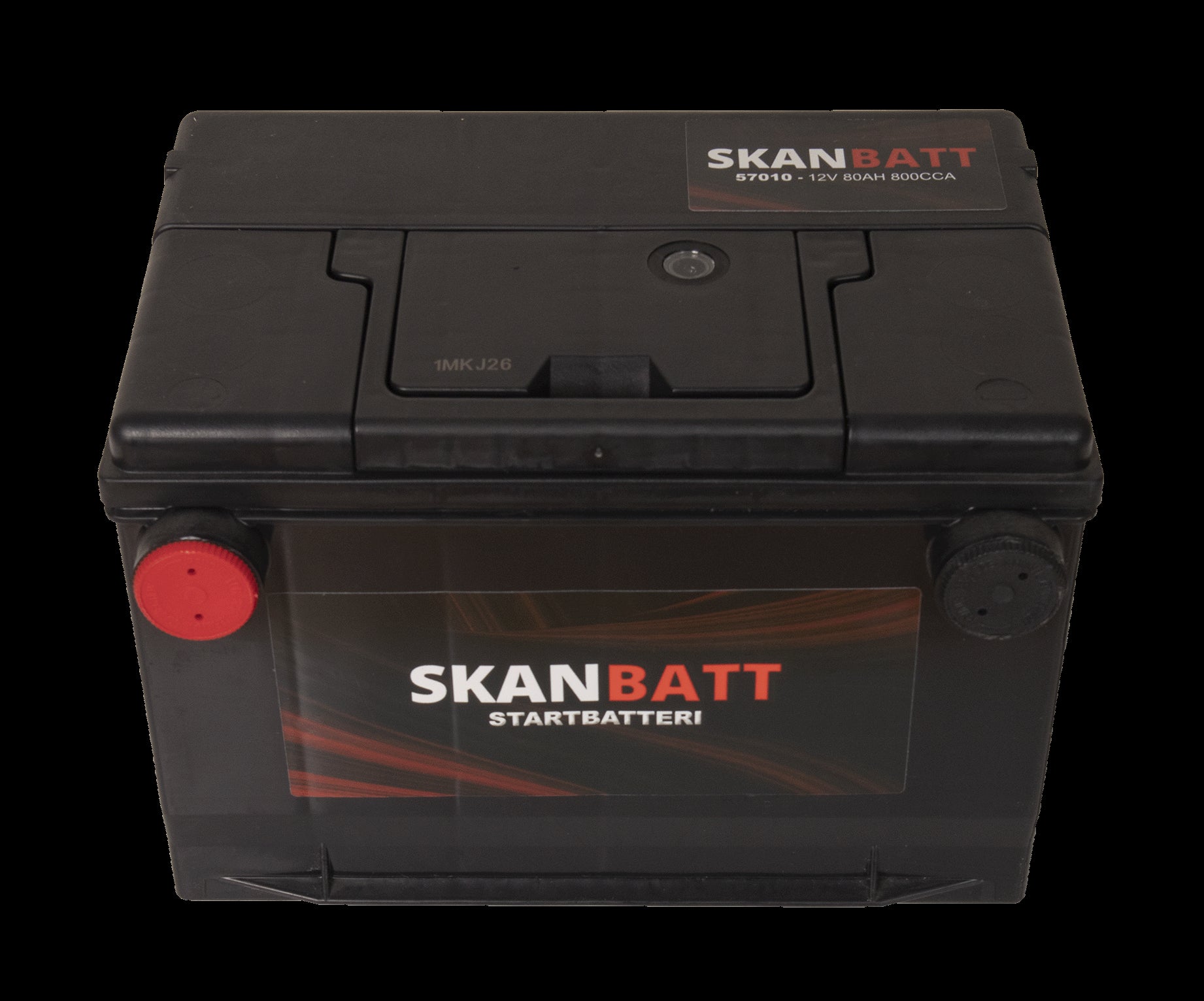 SKANBATT Startbatteri 12V 80AH 800CCA (260x179x180/180mm) +venstre - Image 7