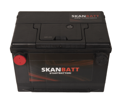 Skanbatt Startbatteri 12V 80Ah 800Cca +Venstre shown in product view image 4