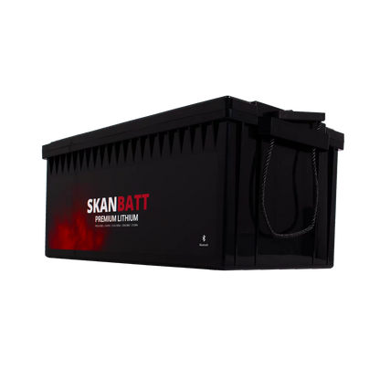 Produktbilde 4 av SKANBATT Premium Lithium - 24V 200Ah 200A BMS - 522x268x218mm - Bluetooth - 8 Års garanti