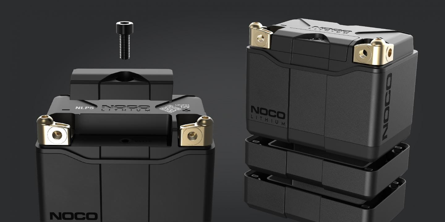 NOCO Lithium MC Batteri 12V 2Ah (25Wh) +høyre