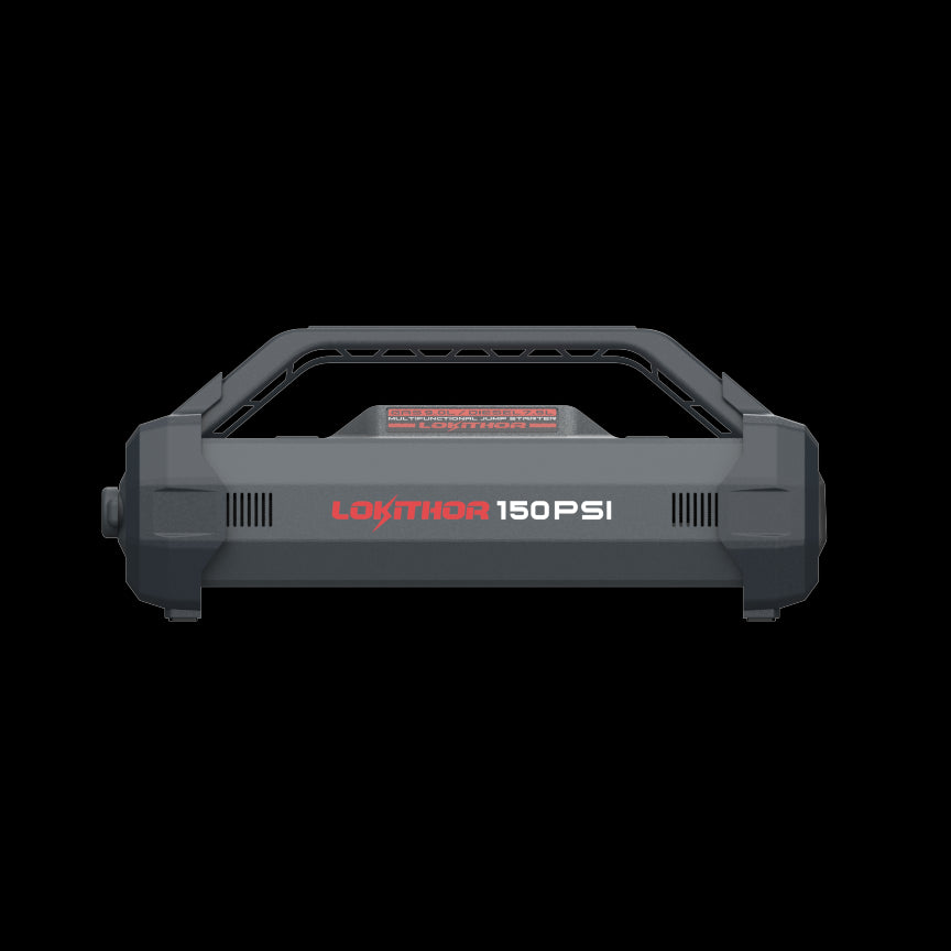 Lokithor Lithium Startbooster 12V 3000A med 150 PSI Luftkompressor